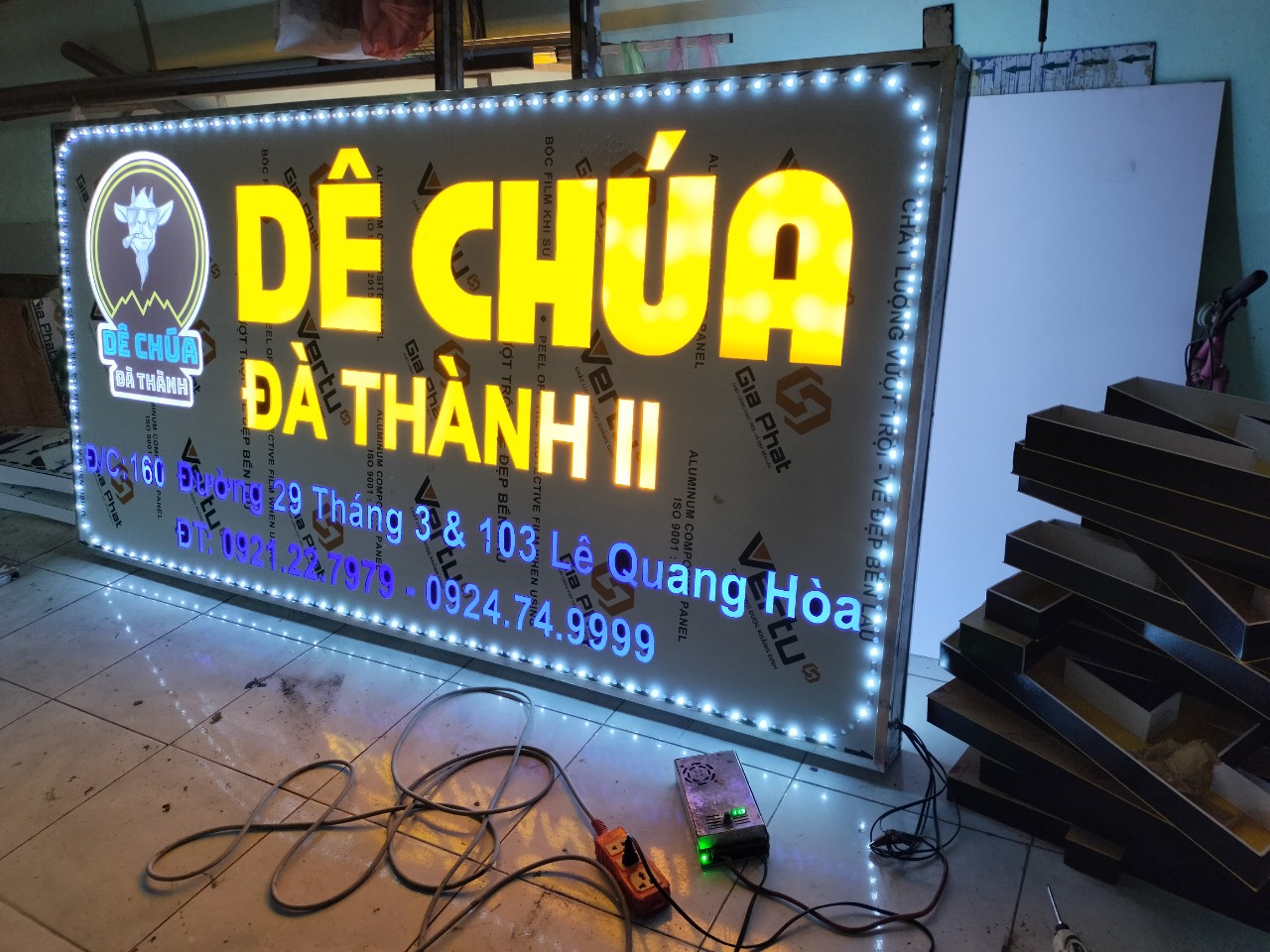 Sửa Bảng Hiệu